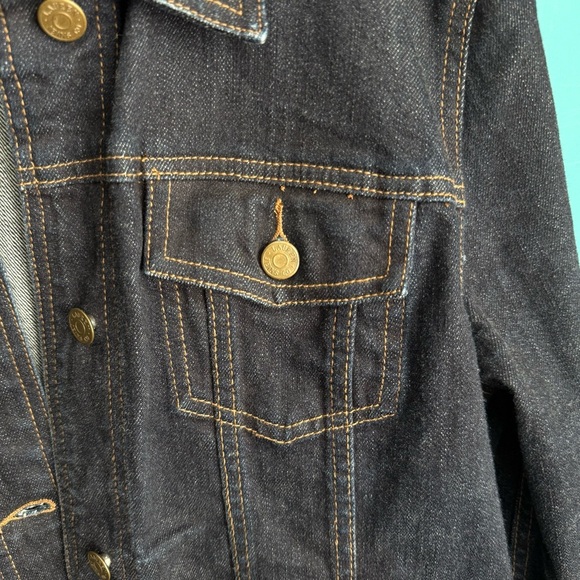 Lauren Ralph Lauren Dark Blue Jean Jacket - Picture 4 of 7
